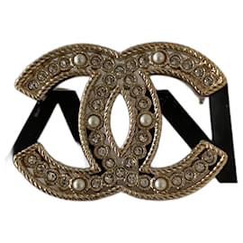 Chanel-Chanel CC Brooch B 19 S-Golden
