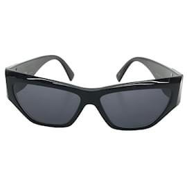 Gianni Versace-**Gafas de sol negras Gianni Versace-Negro