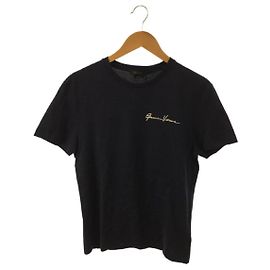 **Camiseta de algodón azul marino Gianni Versace Azul marino