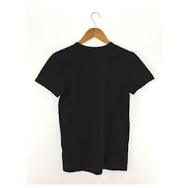 Gianni Versace-**Camiseta de algodón negra Gianni Versace-Negro