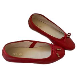 Céline Ballerinas Rot