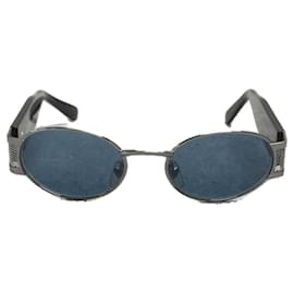 Gianni Versace-**Gafas de sol Gianni Versace Black x Navy-Azul marino
