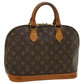 Louis Vuitton-LOUIS VUITTON Monogramm Alma Handtasche M.51130 LV Auth Kl550-Monogramm