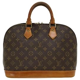 Louis Vuitton-Bolsa de mão M LOUIS VUITTON com monograma Alma M51130 LV Autenticação cl550-Monograma