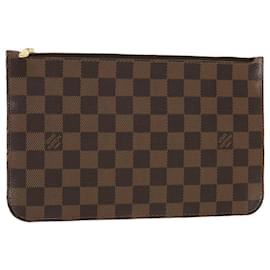 Louis Vuitton-LOUIS VUITTON Damier Ebene Neverfull MM Pouch Accessory Pouch LV Auth bs5619-Other