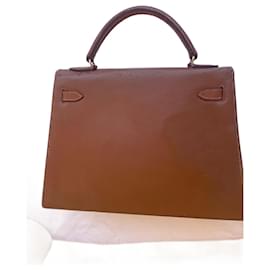 Hermès-Hermes Kelly 32-Castaño