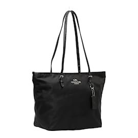Coach-Nylon Tote Bag F25907-Black