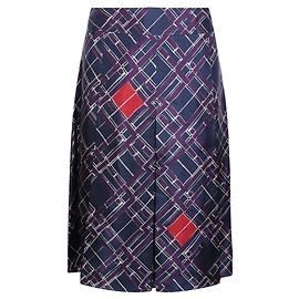 Bottega Veneta A-Linien-Rock mit Geo-Print Andere