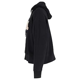 Palm Angels-Palm Angels Bear Hoodie in Black Cotton-Black