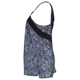Erdem-Erdem Floral Top in Blue Polyester-Other
