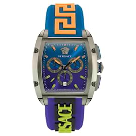 Versace-Relógio Cronógrafo Versace Dominus-Cinza