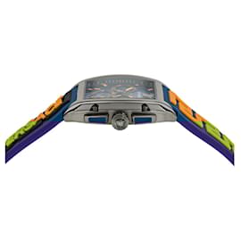 Versace-Versace Dominus Chronograph Watch-Grey