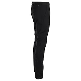 Saint Laurent-Saint Laurent Chinos in Black Cotton-Black