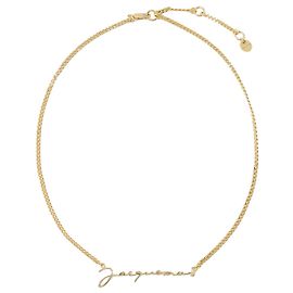 Collar La Chaine - Jacquemus - Metal - Dorado Dorado Metálico