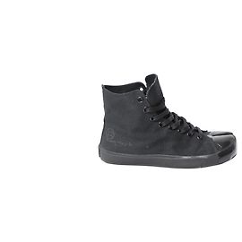 Maison Martin Margiela Maison Margiela – High-Top-Tabi-Sneaker aus schwarzem Canvas Schwarz