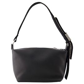 Donna Karan Sac Hobo Bow - Kara - Cuir - Noir Noir