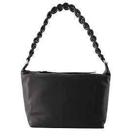 Donna Karan Borsa Hobo Lattice XL - Kara - Pelle - Nera Nero