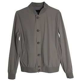 Leichte Bomberjacke von Herno aus grauem Polyamid Grau
