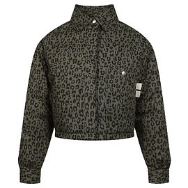 Palm Angels Leopard Camo Puffer Other
