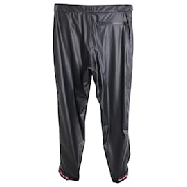 Prada-Prada Pantalones Técnicos Black Linea Rossa en Nylon Negro-Negro