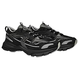 Autre Marque-Marathon R-Trail Sneakers - Axel Arigato - Leather - Black/Dark grey-Black