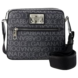 Dolce & Gabbana-Crossbody Bag  - Dolce&Gabbana - Leather - Black-Black