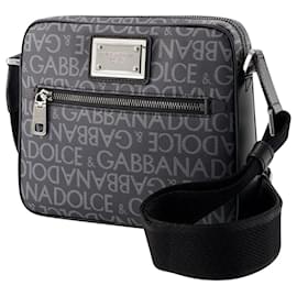 Dolce & Gabbana-Crossbody Bag  - Dolce&Gabbana - Leather - Black-Black