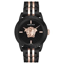 Versace-Versace V-Code Bracelet Watch-Metallic