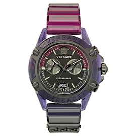 Versace-Relógio Cronógrafo Ativo Versace Icon-Roxo