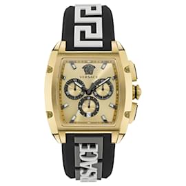Versace-Versace Dominus Chronograph Watch-Golden,Metallic