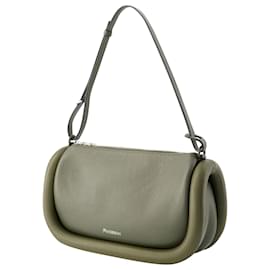 JW Anderson-O pára-choques-15 Bolsa - J.W.Anderson - Couro - Oliva Escuro-Verde,Caqui