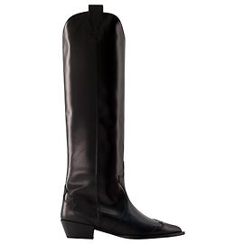 Aruna Boots - Aeyde - Leather - Black Black
