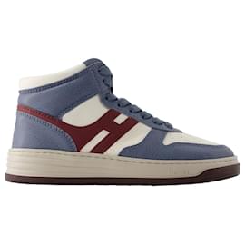 Hogan-H630 Baskets - Hogan - Cuir - Bleu-Bleu