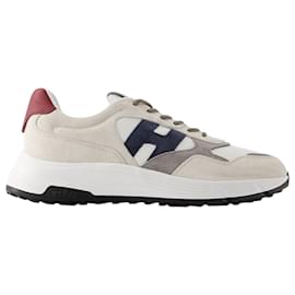Baskets Hyperlight - Hogan - Cuir - Gris Gris