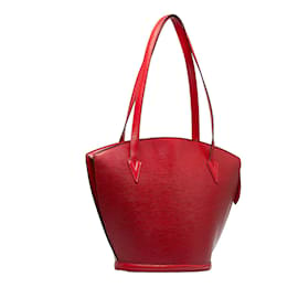 Louis Vuitton-Louis Vuitton Epi Saint Jacques Long Strap Leather Shoulder Bag M52267 in Good condition-Red