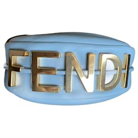Fendi-bolsa vagabundo Fendigraphy-Azul claro