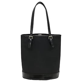 Autre Marque-Burberrys Shoulder Bag Nylon Black Auth bs5710-Black