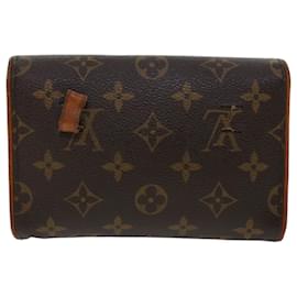 Louis Vuitton-LOUIS VUITTON Monogram Pochette Florentine Waist bag M51855 LV Auth 42967-Monogram