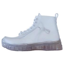 Dior x Daniel Arsham Transparent Rubber Combat Boots Other