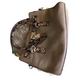 Michael Kors Handbag Sand Lambskin Sand