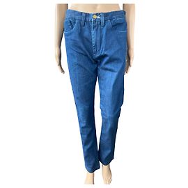 Jean Acne en denim bleu Bleu