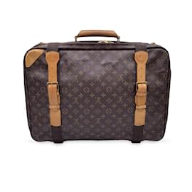 Louis Vuitton-Monogram Lona Satélite 53 Mala de viagem M23356-Marrom