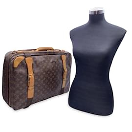 Louis Vuitton-Monogramm-Leinwand-Satellit 53 Reisetasche M23356-Braun