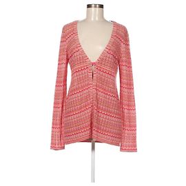 Lk Bennett Strickjacke aus Baumwolle Mehrfarbig Gr L Mehrfarben