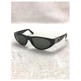 Gianni Versace-**Gianni Versace Schwarze Wellington-Sonnenbrille-Schwarz