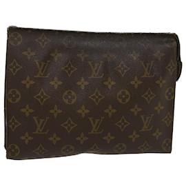 Louis Vuitton-Louis Vuitton Monogram Poche Toilette 26 Pouch M47542 LV Auth 42949-Monogram