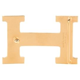 Hermès-Accessories HERMES Buckle only / Belt buckle in Golden Metal - 101241-Golden