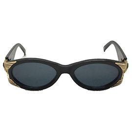 **Gianni Versace Black Sunglasses Black
