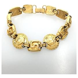 Gianni Versace-**Gianni Versace Gold Bracelet-Gold hardware