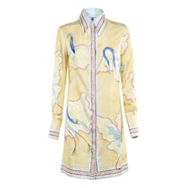 Casablanca-CASABLANCA Robes T.fr 42 silk-Jaune